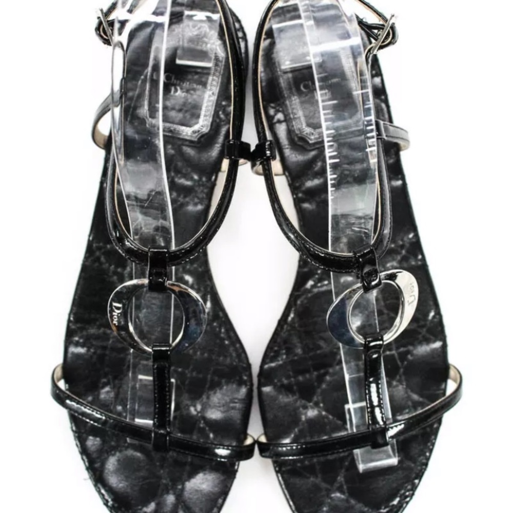 Dior Logo Sandals - Picture 3 of 13